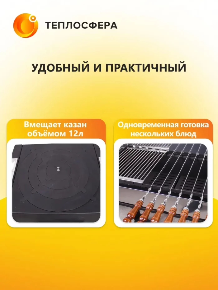 Печь мангал Premium ПМП 03 06